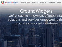 Tablet Screenshot of ground-track.com
